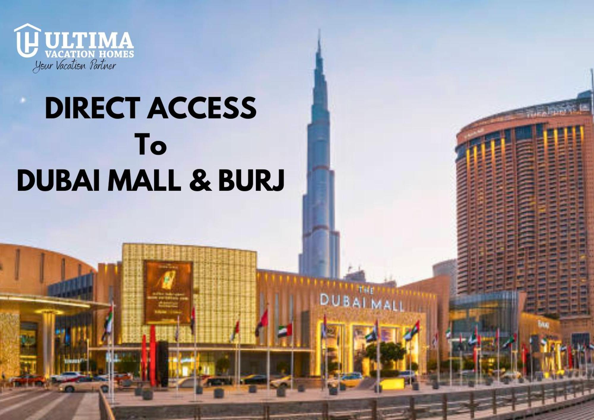 Elegant Apartment With Direct Access To Dubai Mall 외부 사진