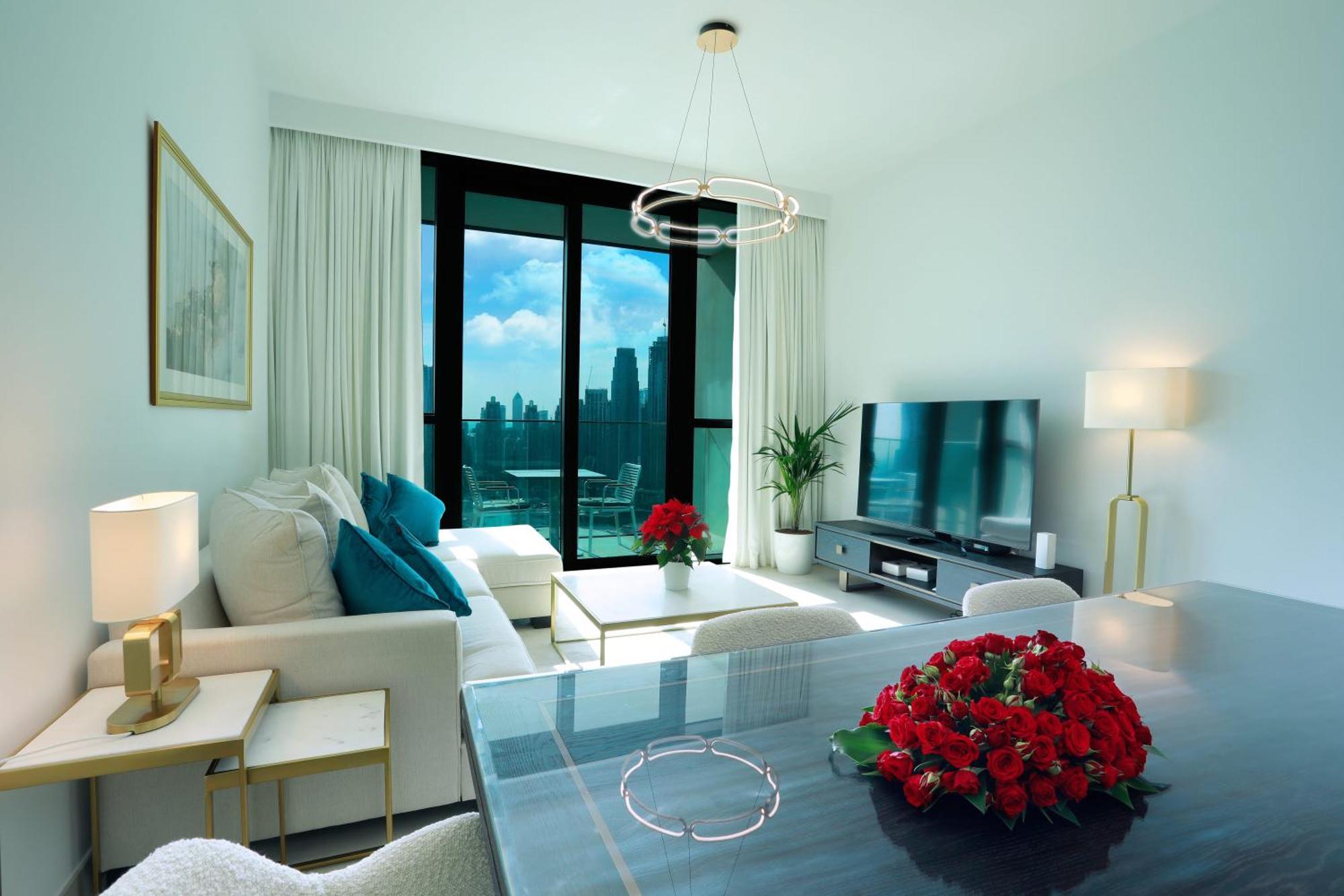 Elegant Apartment With Direct Access To Dubai Mall 외부 사진